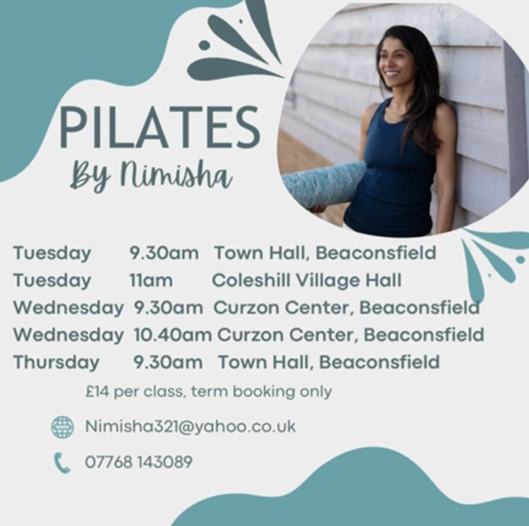 Poster from Nimisha Pilates